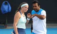 Paes bows out of Australian Open