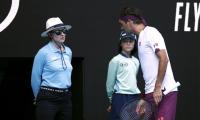 Federer fined $3,000 for swearing at Australian Open