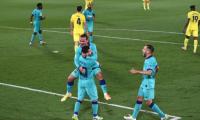 La Liga Pics: Barca outclass Villarreal