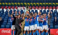 PHOTOS: Napoli upset Juve to win Coppa Italia