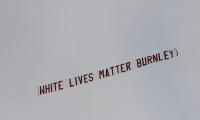 Burnley condemn 'White Lives Matter' flyover banner