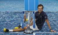 Medvedev rallies to claim ATP Finals title