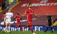 Liverpool star Salah tests positive for coronavirus