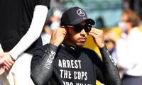 Tuscan GP: Hamilton wears 'arrest the cops' T-shirt