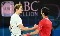 Djokovic keeps Serbia alive; Spain reach ATP Cup semis