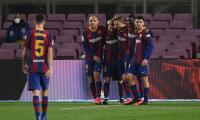 Messi double helps Barca see off Elche