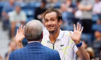 Medvedev gets shot at No.2 ranking after Nadal pullout