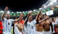 PICS: Argentina beat Brazil to win Copa America