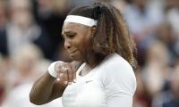 PIX: Wimbledon ends in tears for injured Serena