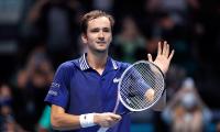 Tennis: Medvedev seals last four spot at ATP Finals 