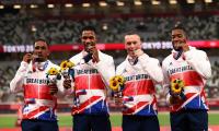 Britain's 4x100 team told to return Tokyo Games silver