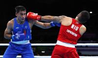 Panghal, Hussamudin, Ashish cruise into CWG boxing QF