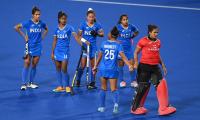 PIX: India women lose to Australia in CWG hockey SF