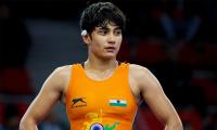 Antim wins bronze on tough day for Indian wrestlers