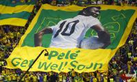 'Pele is not saying goodbye in a hospital right now'