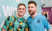 'Lucky' Australian player bags Messi's World Cup shirt