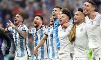 Messi's Argentina Celebrate Final Berth