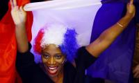 Paris celebrates win after World Cup clash vs Morocco