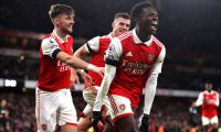 EPL PIX: Arsenal rally to beat West Ham; Spurs held