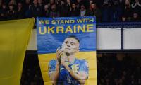 Ukraine solidarity, anti-war messages across stadiums