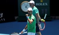 Djokovic practises as he waits for visa ruling