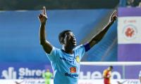 ISL: Ogbeche tricks as Hyderabad thrash EB 