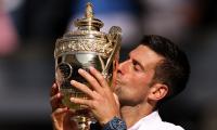 PIX: Djokovic tames Kyrgios to win 7th Wimbledon title