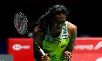 PIX: Sindhu outwits Zhi Yi for Singapore Open crown