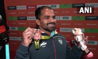 'I dedicate this medal to my wife'