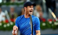 Murray sends Thiem packing; Halep in Madrid quarters