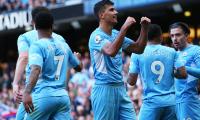 EPL PIX: Man City go three points clear, Everton win