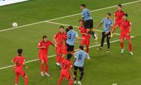 FIFA WC: Uruguay falter against defensive South Korea