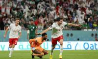 FIFA WC PIX: Poland down Saudi to close in on last 16