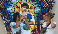 Soccer fans traverse continents for love of Argentina