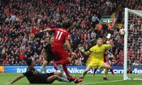 EPL PIX: Late Liverpool goal denies Arsenal victory