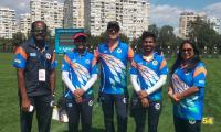 Archery WC: Compound mixed team in final