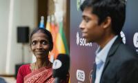 Praggnanandhaa's mom steals the show at World Cup