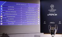 CL draw: Barca, City's last 16 opponents revealed