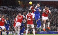 EPL: Arsenal miss out on top spot