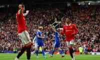 EPL: United outclass Leicester; Spurs move up to 4th