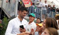 PIX: Djokovic happy to be back in Australia