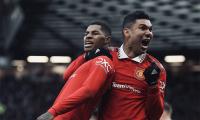 EPL PIX: Rashford rallies United to dramatic derby win