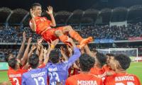 Indian football team moves to 99th in FIFA rankings