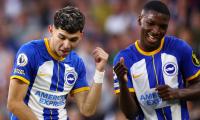 Brighton snap champions Man City's winning run