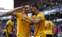 EPL PIX: Wolves stun Spurs; Arsenal outclass Burnley