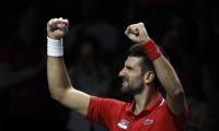 Djoko sends Serbia into Davis Cup semi against Italy