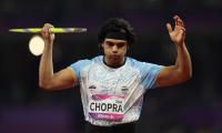 Double delight: Neeraj grabs gold, Jena takes silver