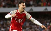 EPL PIX: Arsenal down Man City; Liverpool held