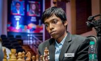 Praggnanandhaa takes lead with five successive wins