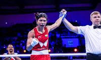 Nikhat sails into quarters; Shiva, Sanjeet bow out 